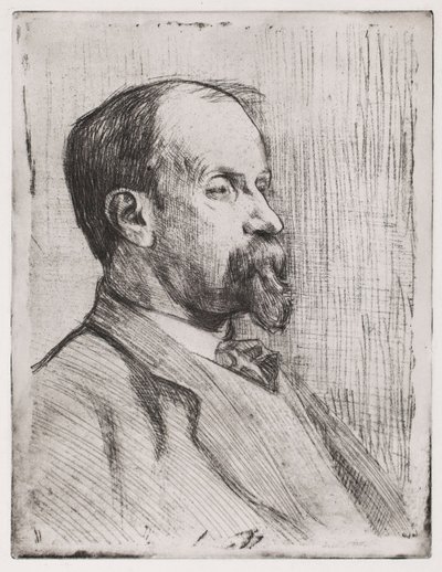 Portret Juhaniego Aho autorstwa Eero Järnefelt