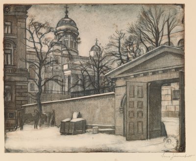 Kościół św. Mikołaja autorstwa Eero Järnefelt