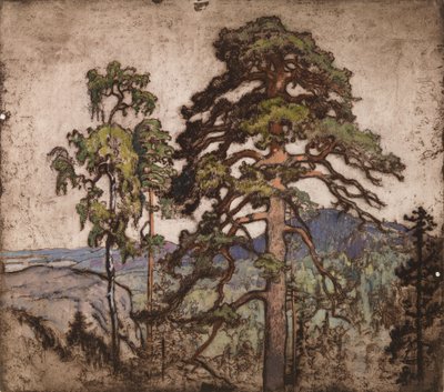 Widok z Koli autorstwa Eero Järnefelt