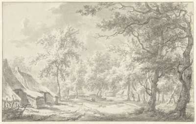 Farmy w Eext (Drenthe) autorstwa Egbert van Drielst
