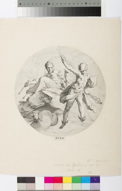 Juno (grawerowanie) autorstwa Egbert van Panderen