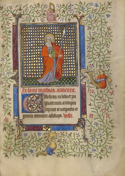 Święty Maciej autorstwa Egerton Master