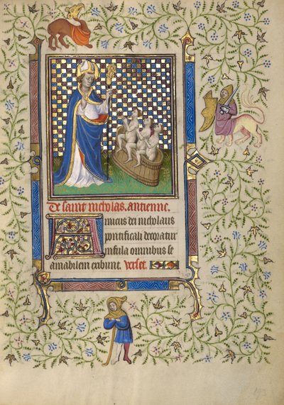 Święty Mikołaj autorstwa Egerton Master