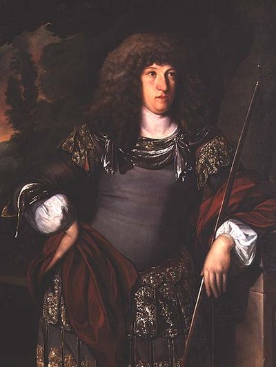 Portret dżentelmena w klasycznym stroju (olej na płótnie) autorstwa Eglon Hendrick van der Neer