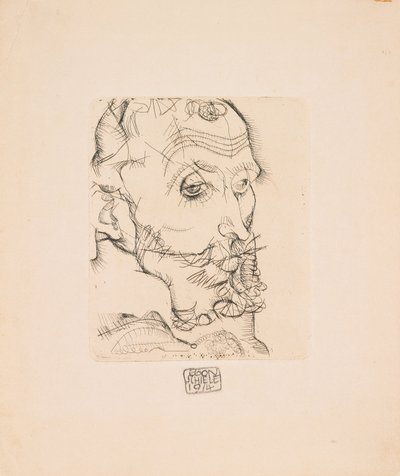 Portret Franza Hauera autorstwa Egon Schiele
