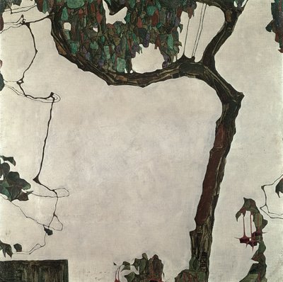 Jesienne drzewo, 1909 autorstwa Egon Schiele
