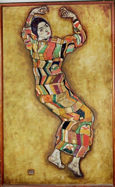 Bildnis Friederike Maria Beer (obraz na płótnie) autorstwa Egon Schiele