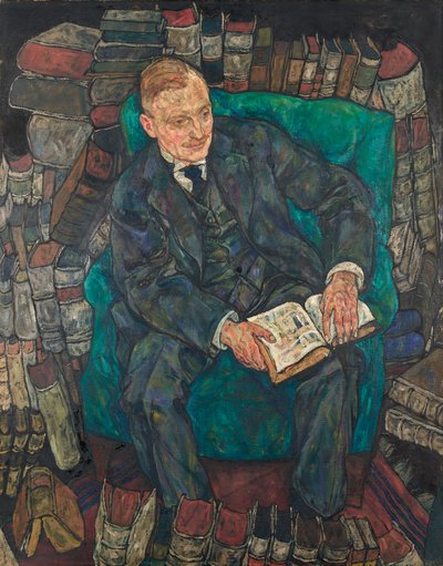dr A.S. Hugo Koller autorstwa Egon Schiele