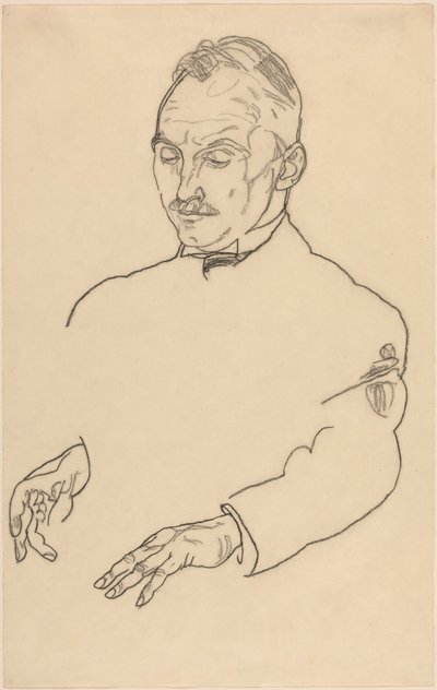 dr Koller autorstwa Egon Schiele