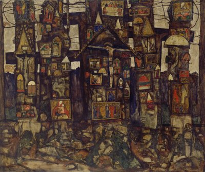 Modlitwa leśna, 1915. autorstwa Egon Schiele