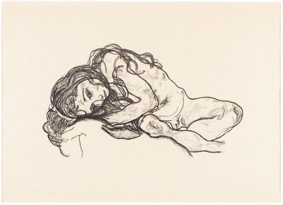 Dziewczyna autorstwa Egon Schiele