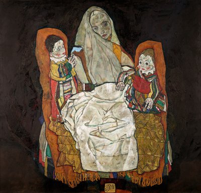 mama z dwójką dzieci III autorstwa Egon Schiele