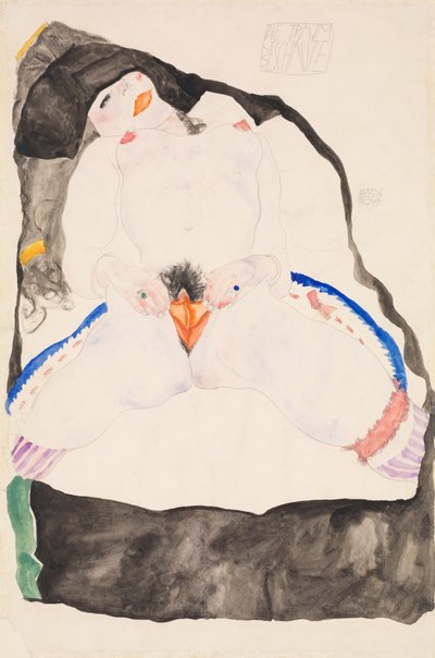 Obserwowane we śnie, 1911. autorstwa Egon Schiele