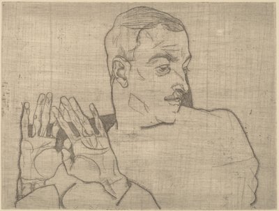 Portret Arthura Roesslera autorstwa Egon Schiele