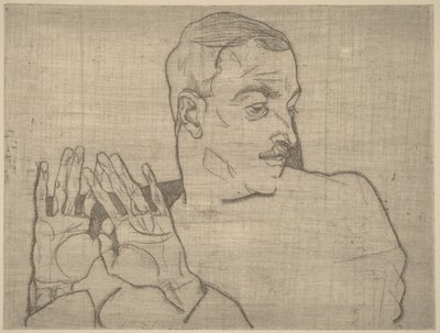 Portret Arthura Roesslera autorstwa Egon Schiele
