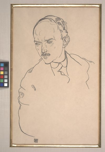 Portret Guido Arnot autorstwa Egon Schiele