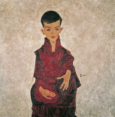 Portret Herberta Reinera, 1910. autorstwa Egon Schiele