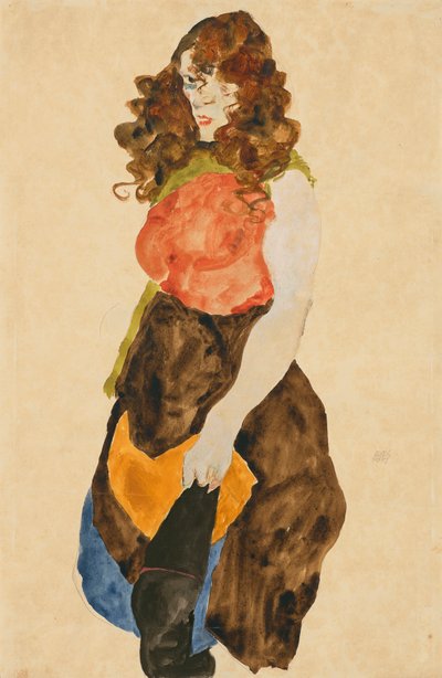 Prostytutki (Dirne) autorstwa Egon Schiele