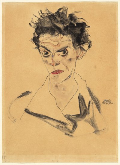 Autoportret autorstwa Egon Schiele