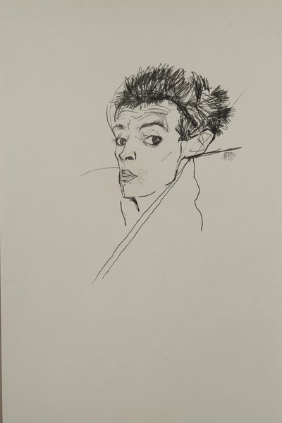 Autoportret, 1913 autorstwa Egon Schiele