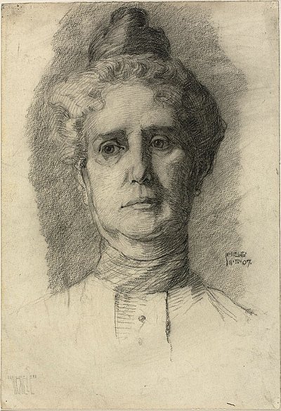 Matka artysty autorstwa Egon Schiele