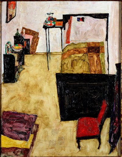 Pokój artysty w Neulengbach. Obraz Egona Schiele autorstwa Egon Schiele
