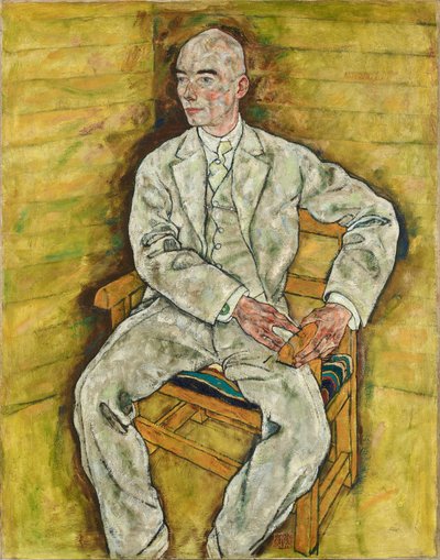 Victor Ritter von Bauer autorstwa Egon Schiele