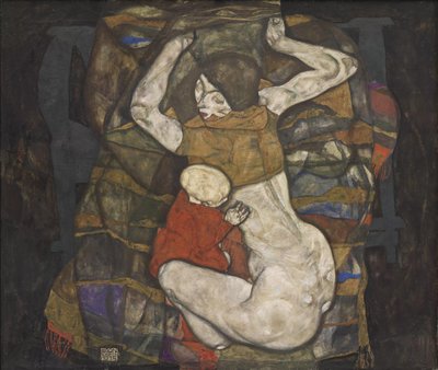 Młoda matka, 1914. autorstwa Egon Schiele