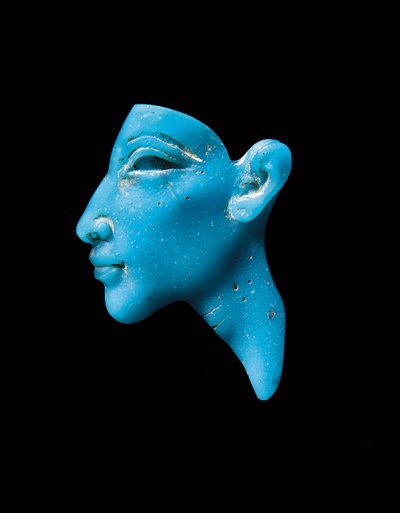 Intarsja Echnatona, Nowe Państwo, okres Amarna, kielich 1353-1336 p.n.e. autorstwa Egyptian 13th Dynasty