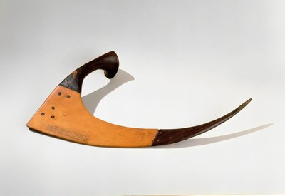 Sierp ceremonialny badacza terenowego Amona Amunemhata, Nowe Królestwo, ok. 1479-1425 p.n.e. (drewno) autorstwa Egyptian 18th Dynasty