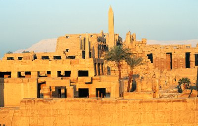 Wielka Świątynia Amona, sektor wschodni, kompleks świątynny Karnak, Luksor, Teby (lista światowego dziedzictwa UNESCO) autorstwa Egyptian 18th Dynasty