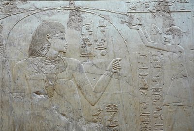 Scena libacji, grobowiec Ramose autorstwa Egyptian 18th Dynasty
