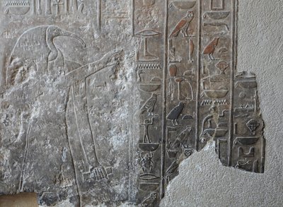 Niski relief. Świątynia pogrzebowa Hatszepsut, Deir el Bahari autorstwa Egyptian 18th Dynasty