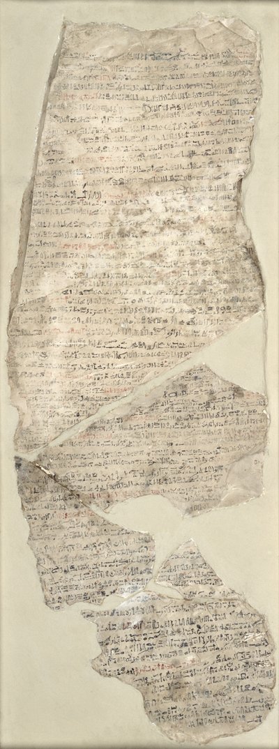 Sinuhe Ostracon, Nowe Królestwo (wapień) autorstwa Egyptian 18th Dynasty