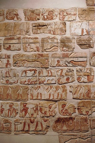 Ściana Echnatona, Nowe Państwo, XVIII dynastia autorstwa Egyptian 18th Dynasty