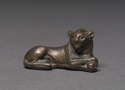 Waga w postaci lwa, ok. 1391-1353 pne autorstwa Egyptian 18th Dynasty