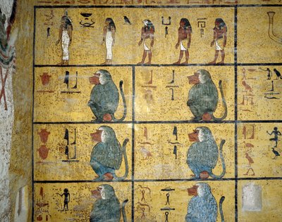 Pawiany autorstwa Egyptian 19th Dynasty