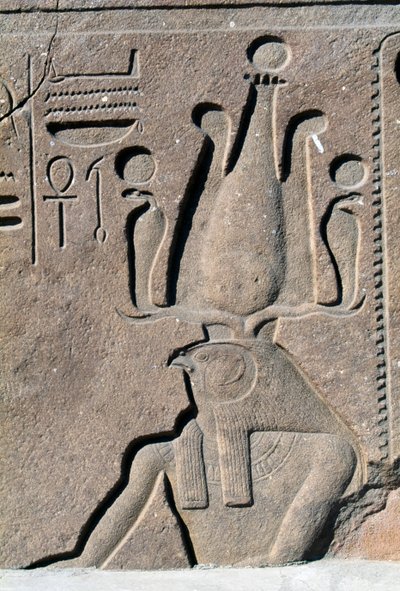 Blok z reliefami i inskrypcjami Ramzesa II, Wielka Świątynia Amona, Tanis, Egipt, Nowe Państwo, XIX dynastia autorstwa Egyptian 19th Dynasty