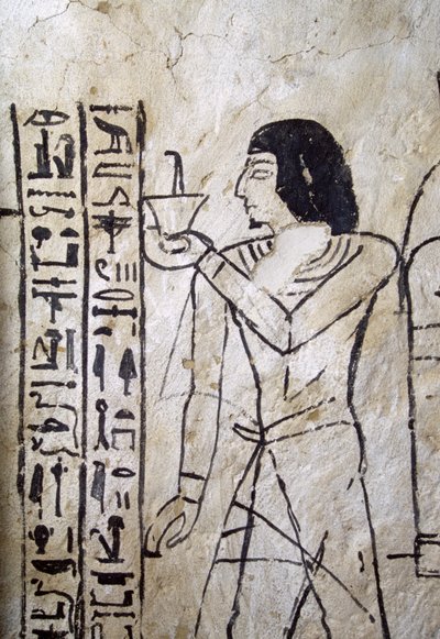 Obraz księgi umarłych, Grób Nachtmina, Abusir, Egipt, cywilizacja egipska, Nowe Państwo, XIX dynastia autorstwa Egyptian 19th Dynasty