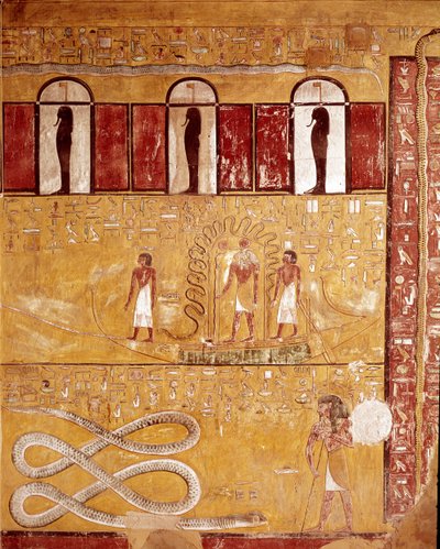 Grób Setiego I, Dolina Królów, Teby autorstwa Egyptian 19th Dynasty