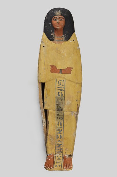 Trumna księcia Amenemhata (drewno, farba, stiuk) autorstwa Egyptian 21st Dynasty