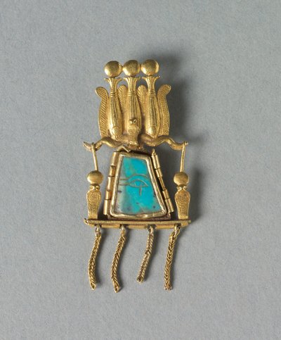 Wisiorek, 1069-715 pne autorstwa Egyptian 21st Dynasty