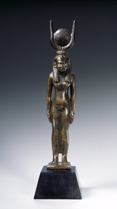 Posąg Izydy (brąz) autorstwa Egyptian 26th Dynasty