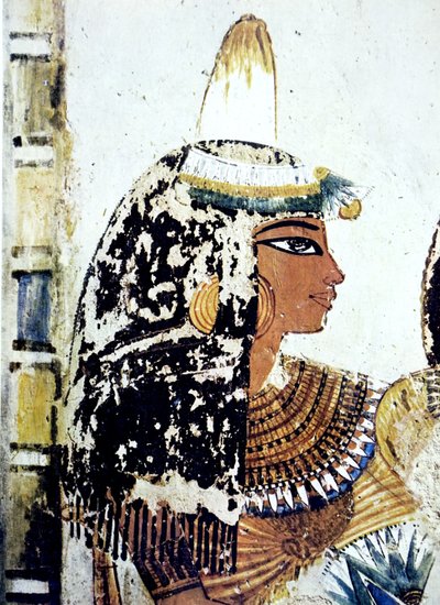 Egyptiläinen haudan seinämaalauslakka autorstwa Egyptian Egyptian