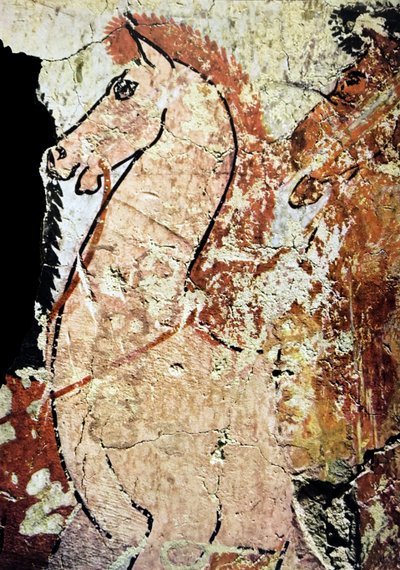 Malowidło ścienne z egipskiego grobowca autorstwa Egyptian Egyptian
