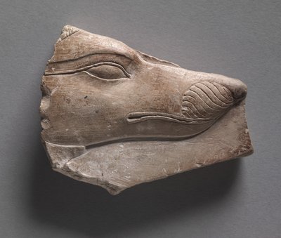 Dwustronna płaskorzeźba wotywna, okres grecko-rzymski, 305-30 pne autorstwa Egyptian Ptolemaic Period