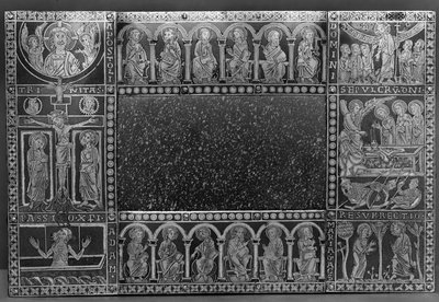 Przenośny ołtarz św. Mauritiusa autorstwa Eilbertus of Cologne (fl.1129 60)