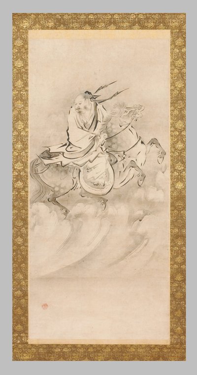 Chokoro na koniu autorstwa Eitoku Kano