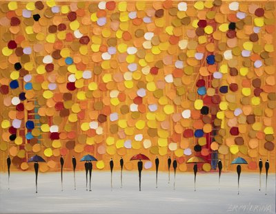 Parasole „Abstract City” autorstwa Ekaterina Ermilkina
