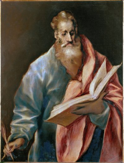 Święty Szymon, apostoł (obraz na płótnie) autorstwa El (1541-1614) Greco